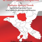 <!--:en-->Polish-Russian Conflict - a 20th Century Perspective’ by Professor Andrzej Nowak <!--:--><!--:pl-->Konflikt Polsko-Rosyjski<!--:-->