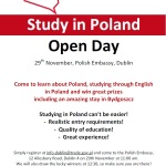 Study in Poland! An Open Day at the Embassy of Poland